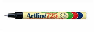 Artline Marker 725 Superfijn 0.4 zwart
